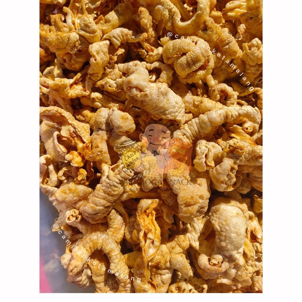 

Keripik CEKER AYAM SUPER/ keripik ceker/ ceker ayam goreng enak gurih 100GR