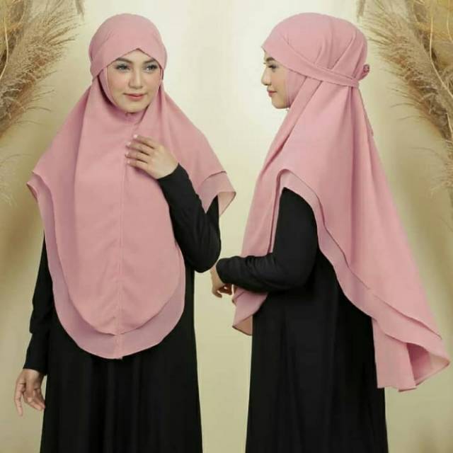 Hijab Khimar Arabian Shireen instan