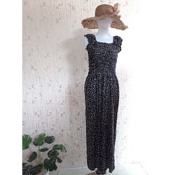 daster kerut panjang