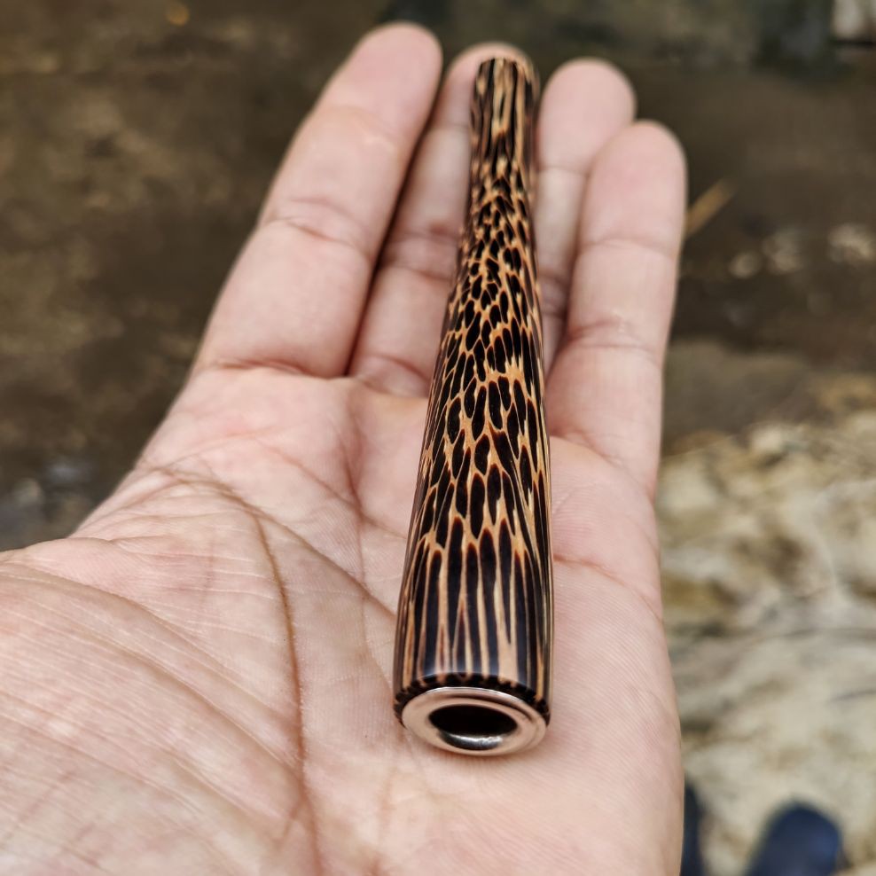kerajinan Unik Pipa Kayu Liwung Padudan CLW20