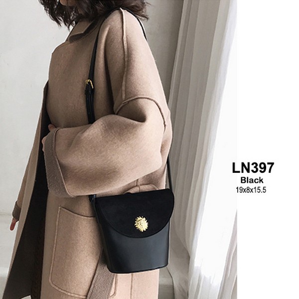 397 TAS WANITA IMPORT SLEMPANG HANDBAG [1KG 2PC] PERFECT CORNER