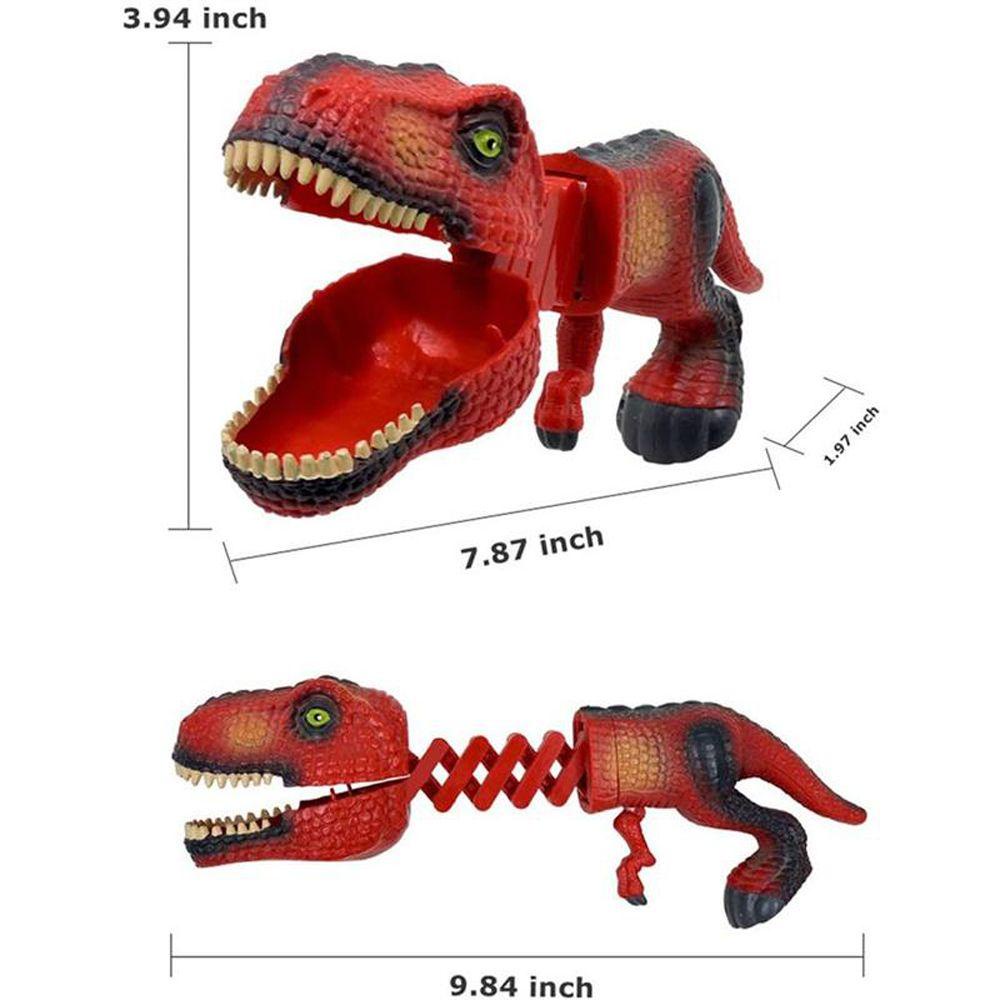 [Elegan] Mainan Grabber Dinosaurus Permainan Keluarga Klasik Interaktif Hewan Anak-Anak Permainan Jari Gigitan Orang Tua-Anak Permainan Gigit Dinosaurus
