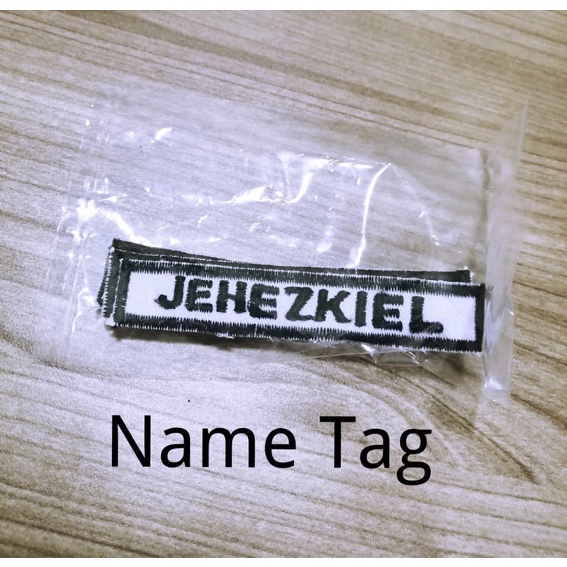 Fawn’G Handmade - Bordir Custom Nama Dada / Name Tag Seragam / Patch Nama