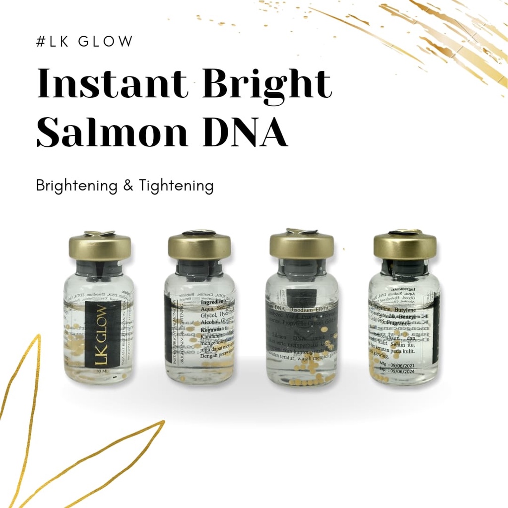 BEAUTY SKIN CARE LK GLOW SERUM SKIN BOOSTER SALMON DNA