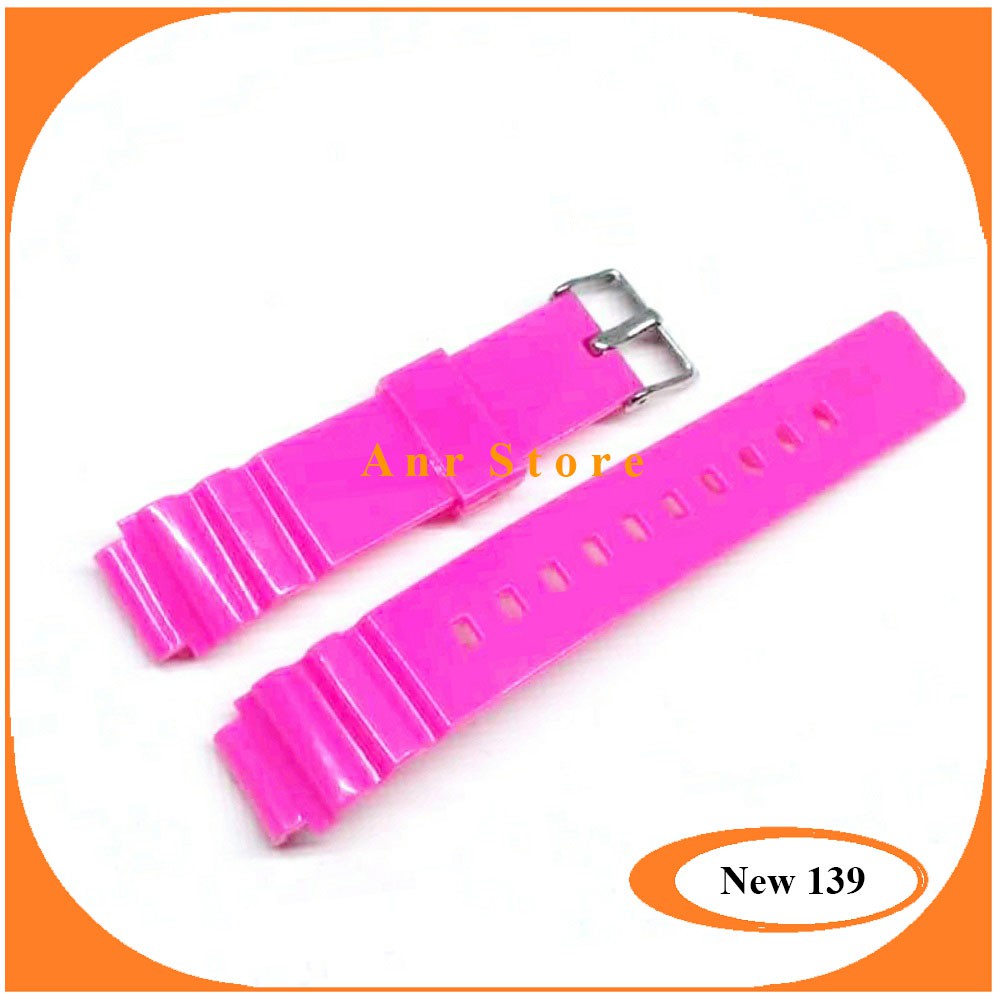 Tali Jam Tangan Casio Lrw-200 Lrw200 Lrw 200 Putih Pink Hitam Biru