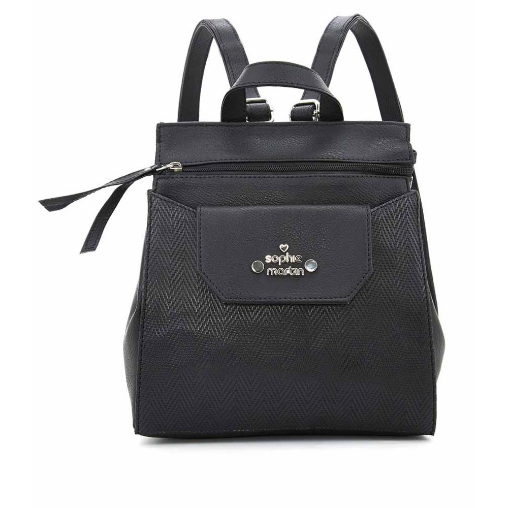 TAS RANSEL BACKPACK SOPHIE MARTIN PLATHYNA HITAM KULIT TAS RANSEL BACKPACK SOPHIE MARTIN PLATHYNA HITAM KULIT