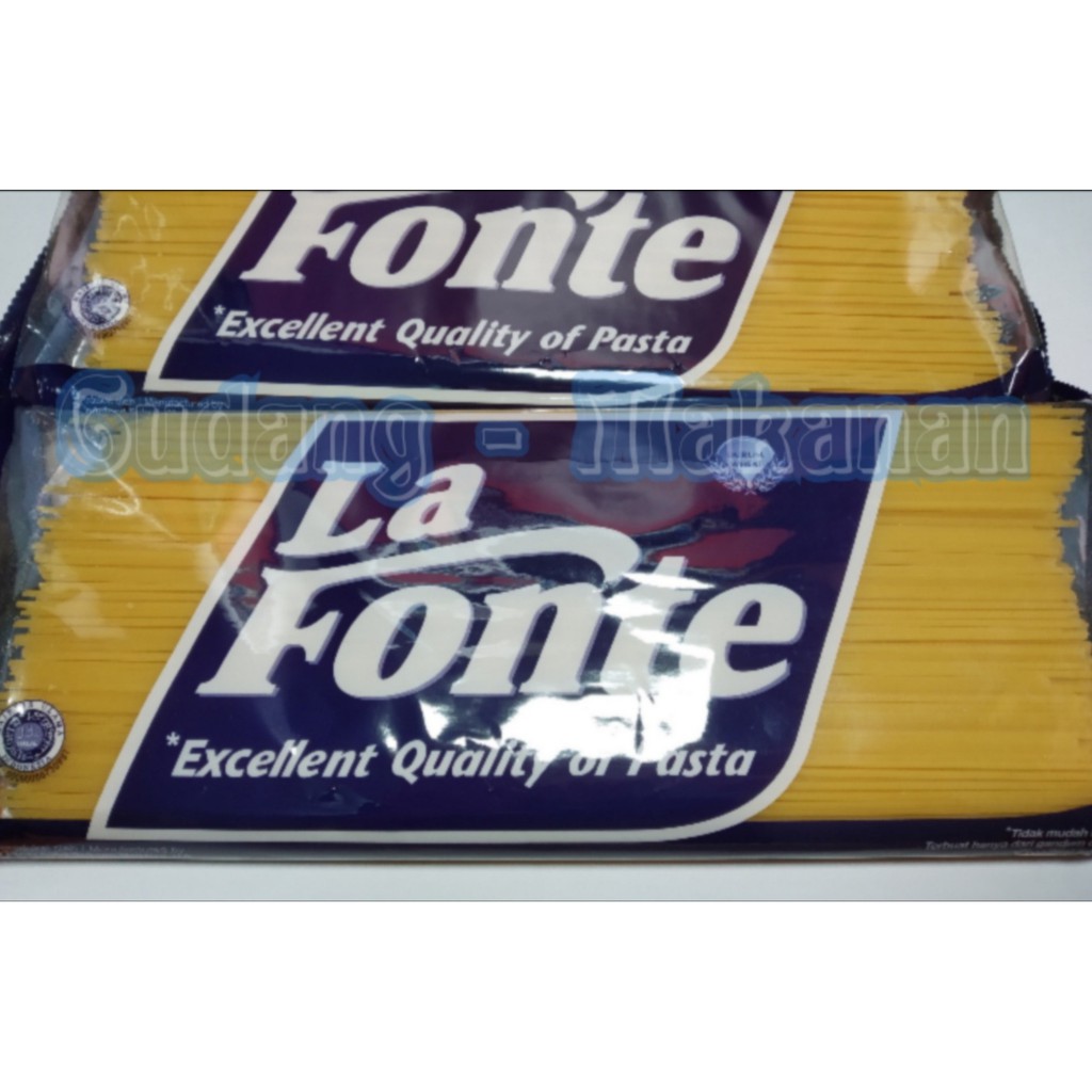 La Fonte Spaghetti 1kg, Harga Murah