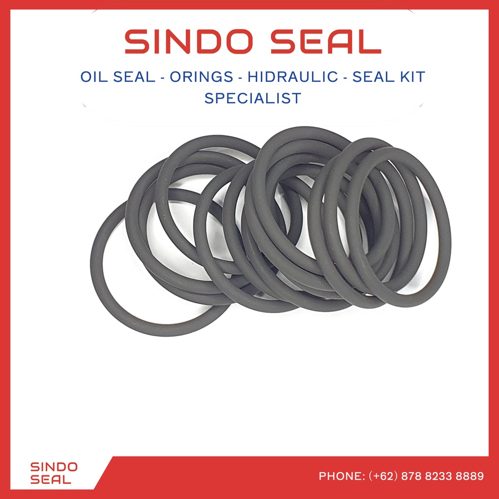 ORING SEAL SIL 2X23 2 X 23 2*23 NBR70 NBR90 FKM TAHAN PANAS