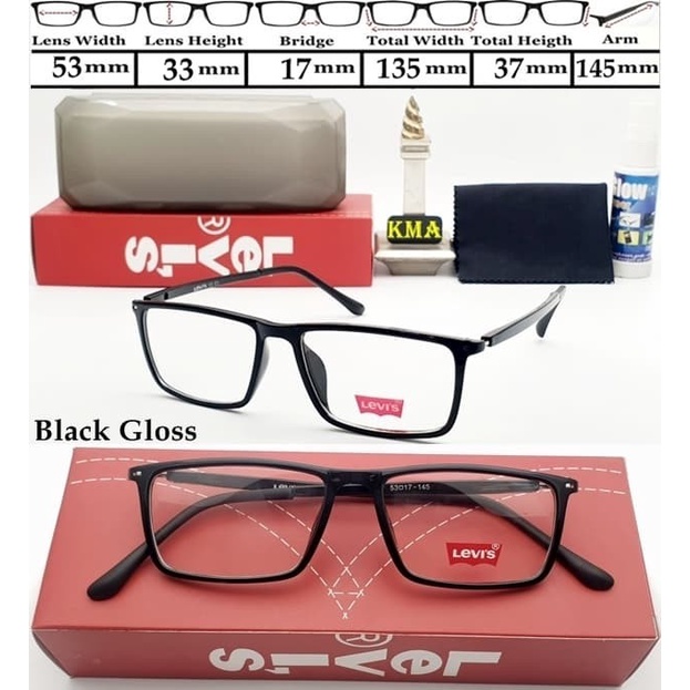 frame elastis minus LEVIS frame kacamata elastis frame flexible minus