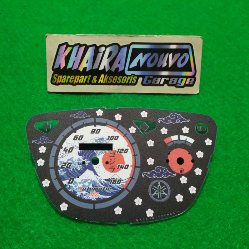 Papan spidometer nouvo lele papan spido nouvo lele papan speedometer nouvo lele costum