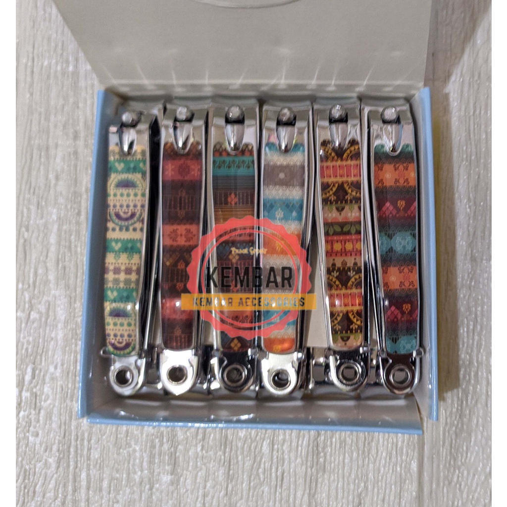 GUNTING KUKU BESAR MOTIF BATIK