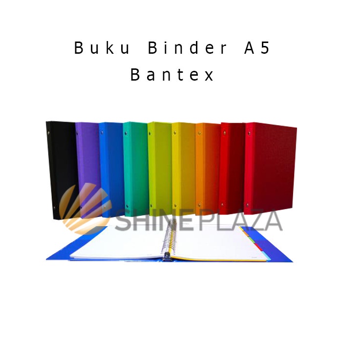 

READY Buku Ring Binder Loose Leaf Bantex A5 BERKUALITAS