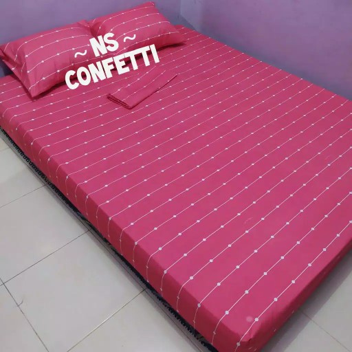 Sprai Homemade 120 160 180 Seprai Embos Polos Motif Anak Dewasa