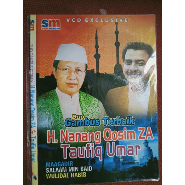 VCD original duo gambus terbaik H.nanang Qosim & Taufiq Umar