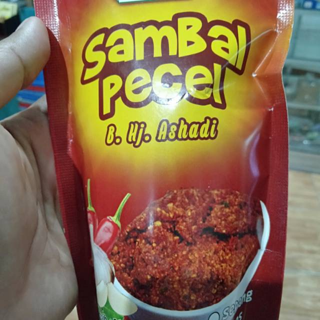 

Sambel pecel khas mojokerto