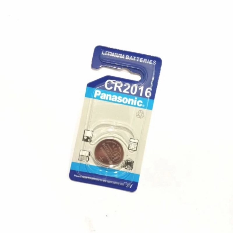 BATTERY PANASONIC CR 2016 ORIGINAL ( SINGLE PACK ) BATRE JAM TANGAN ORIGINAL 3V