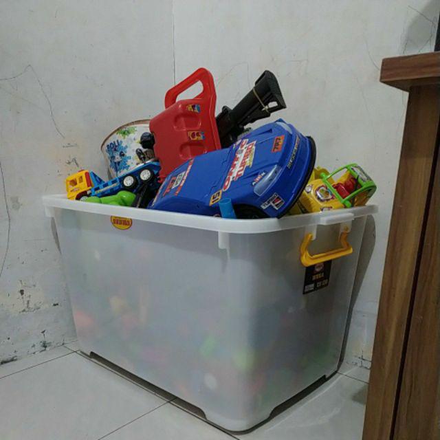 Box Container Mega Shinpo Cb 130 / Tempat Penyimpanan Barang Serbaguna
