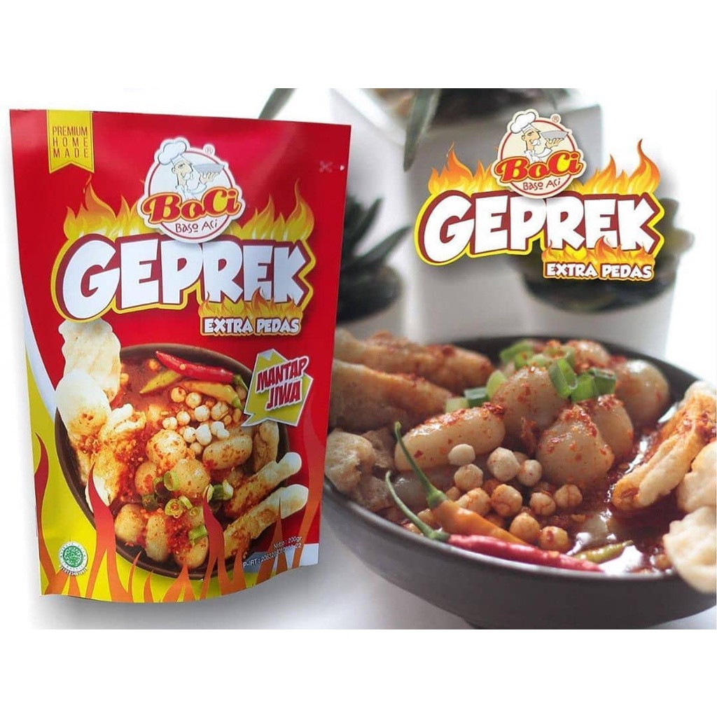 

BoCi Geprek Extra Pedas