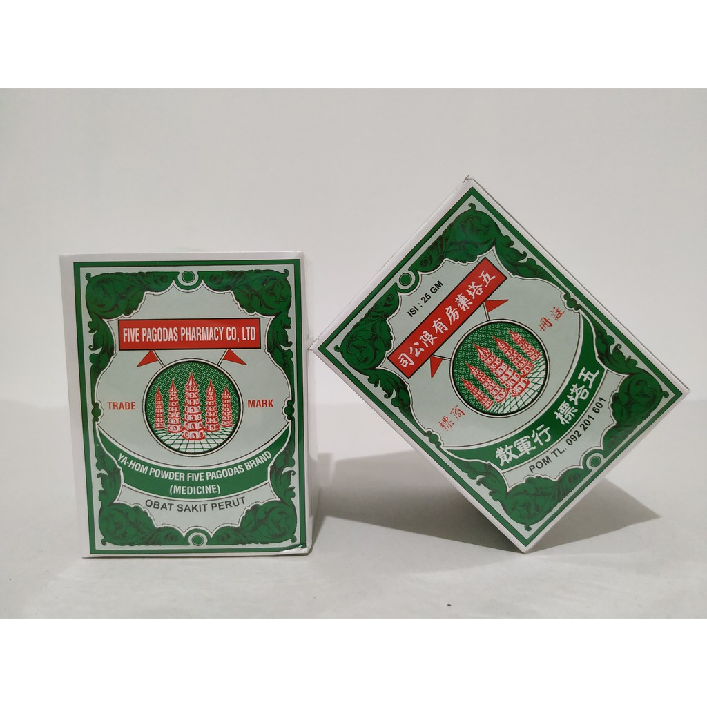 Obat sakit perut, masuk angin cap 5 menara/5 pagoda/Go Thak Sua