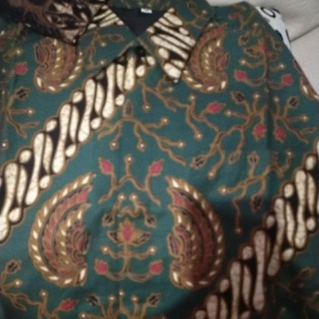Batik Solo Kemeja Batik Pendek Ajisaka Kanaya Batiksoloamanah 125.000