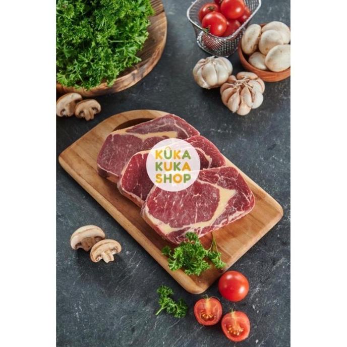

Daging Sapi Beef P1F Steak Aust Ribeye Cuberoll Grade Lukitoproject