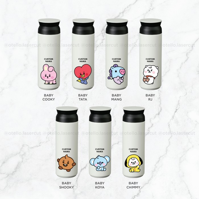 Custom Tumbler Baby BTS | Tokyo Botol Minum Travel Bangtan Print