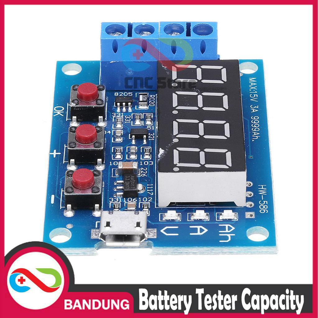 BATTERY 18650 26650 CAPACITY TESTER EXTERNAL LOAD DISCHARGER 1.2V-12V