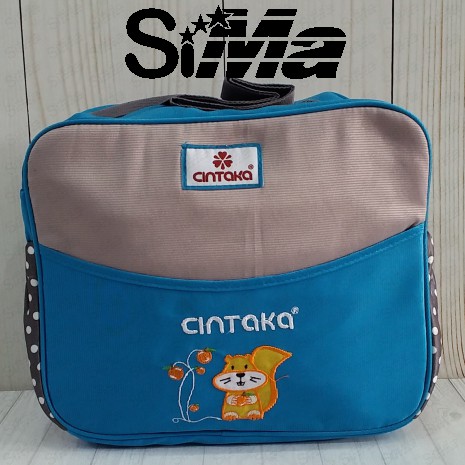 Tas Bayi Medium Saku Bordir Polkadot Cintaka TCT1652 TCT 1652 BY-05 BY 05