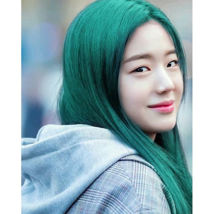 CHAOBEN 7-YG TOSCA Hair Color Cream Cat Pewarna Rambut Hijau Biru