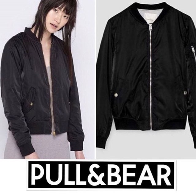 Pull and Bear bomber jacket ori