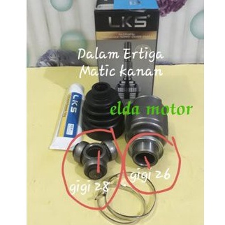 CV.Joint Dalam As Roda Depan Dalam Suzuki Ertiga Matic Kanan