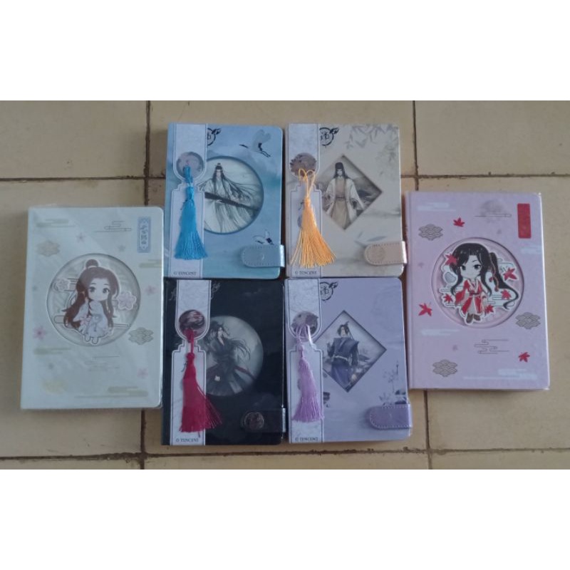 [READY] Notebook MDZS dan TGCF Miniso Mo Dao Zu Shi Tian Guan Ci Fu Heaven Officials Blessing