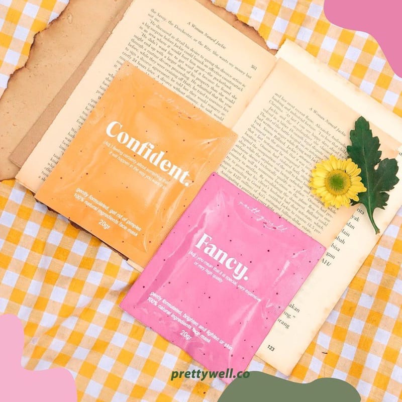 Masker Confident Masker Fancy Prettywell moisturizer