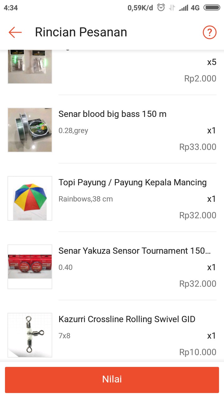 Topi Payung / Payung Kepala Mancing