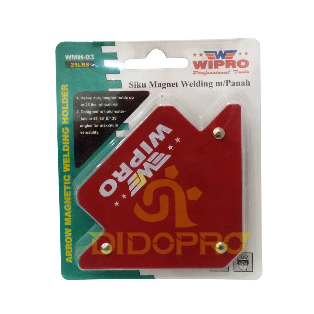 Magnet Holder / Arrow Magnetic / Siku Magnet Untuk Las 3&quot; WIPRO WMH-03