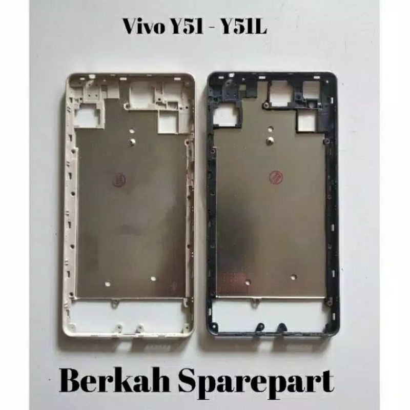 Tutup Mesin - Tulang Casing Belakang - Rangka Casing Belakang - Bezel Casing Vivo Y51 - Y51L