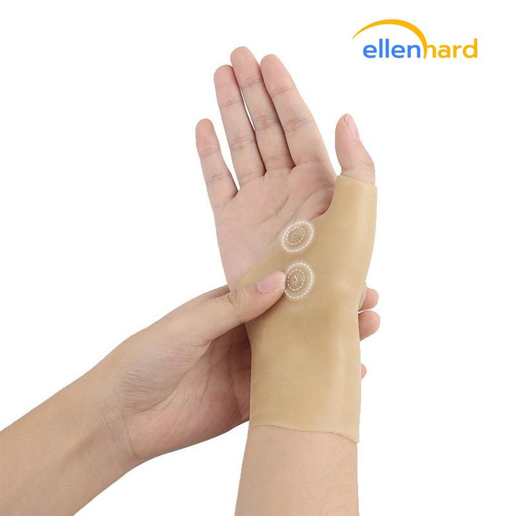 Sarung Tangan Silikon Alat Terapi Jari Tangan Sendi Magnetik Tenosynovitis Pain Relief