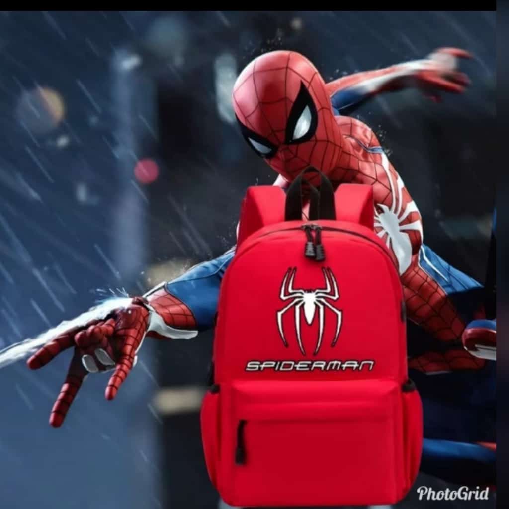 ARMELIA SHOP-Tas Sekolah Anak Laki Laki SD Ransel Sekolah Anak Laki Tas Sekolah Anak Motif Spidermen