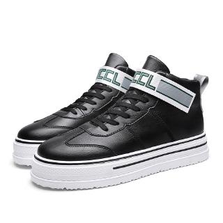 black high top work shoes