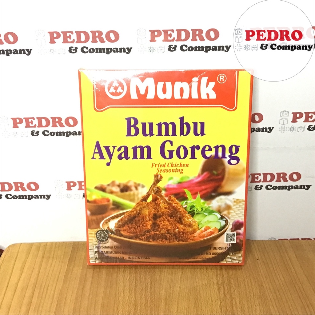 

Munik bumbu ayam goreng 180 gram - deep fried chicken seasoning