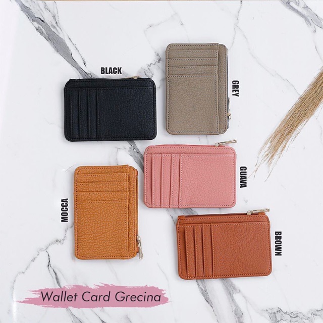 Wallet Card Grecina Dompet Kartu Wanita Murah Shopee Indonesia