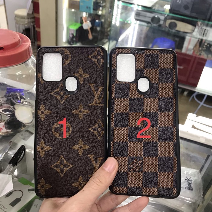 PREMIUM SOFT LEATHER CASE BRANDED LV/GUCCI FOR REDMI NOTE 9 PRO