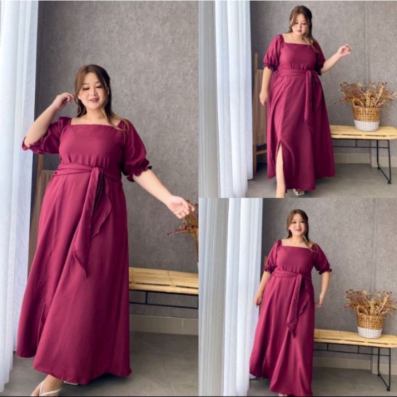 DRESS NASYA JUMBO SABRINA/DRESS NAYZA KEKINIAN