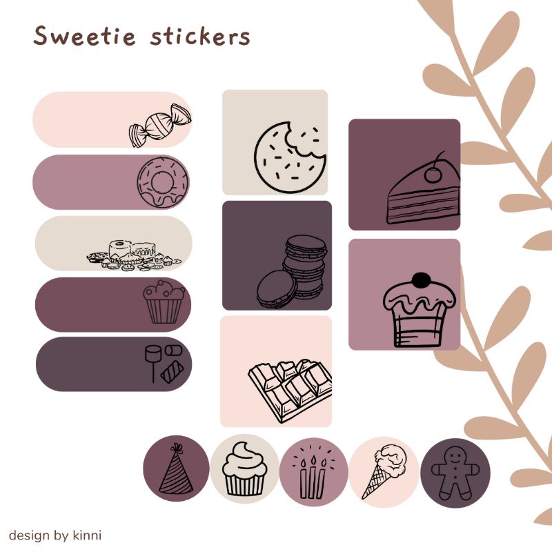 

SWEETIE STICKERS/Digital Product/Digital Stickers