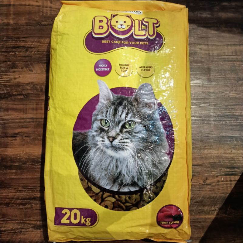 Bolt Cat Food Tuna Kible Donat 20 Kg / Makanan Kucing Bolt (BY GOSEND INSTAN)
