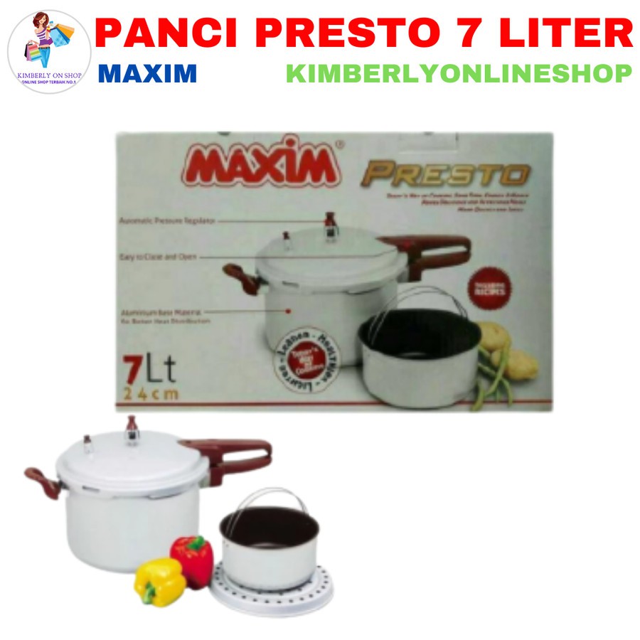 Panci Presto 7 liter 24 cm Maspion