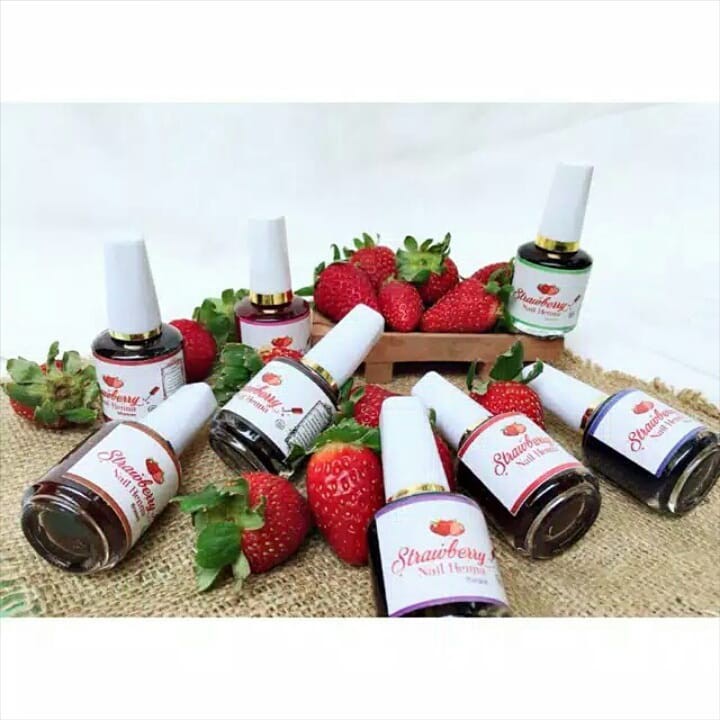 Henna strawberry || cat kuku || henna halal