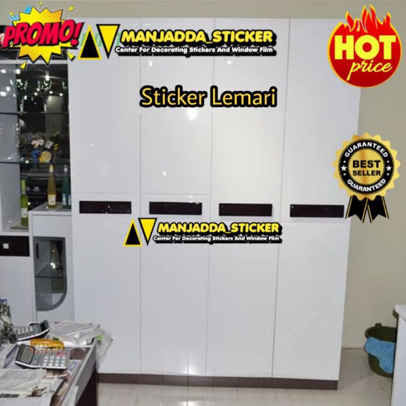 STIKER  / STICKER MOTIF KAYU - dengan serat, lebar 45cm (45cm x 50cm)