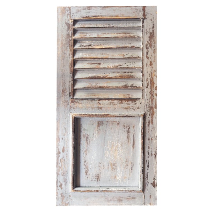 Mars_Venus - Towe Putih | Hiasan Dinding Gantung Pintu Jendela Vintage Tua Kayu
