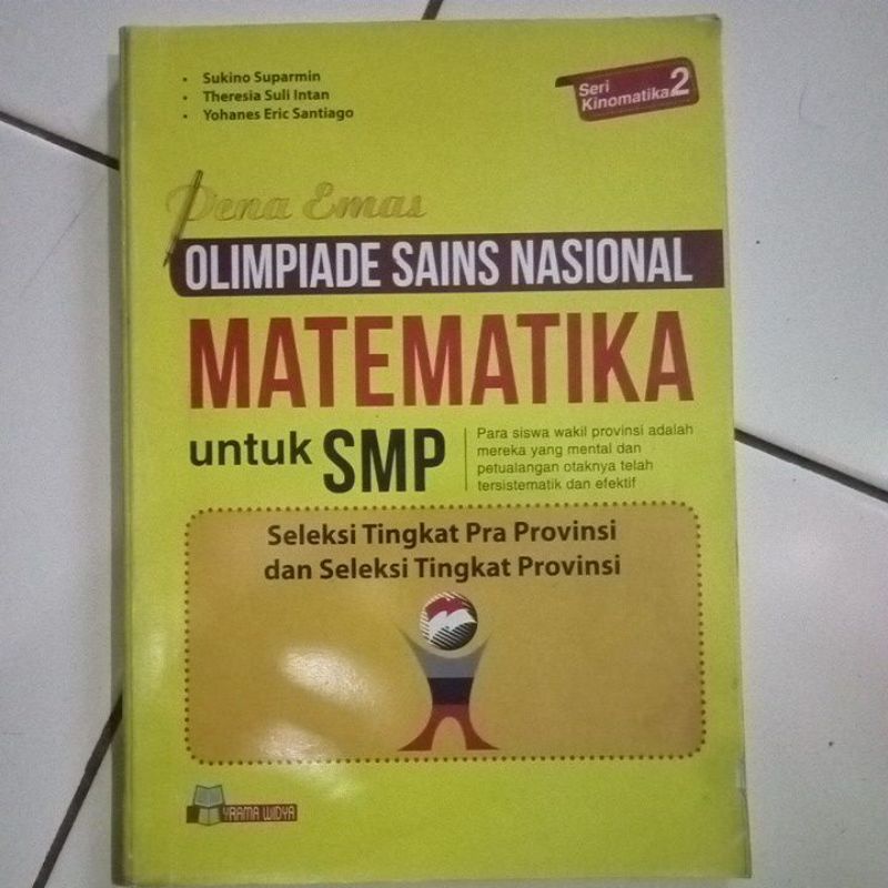 

BUKU OSN MATEMATIKA UNTUK SMP